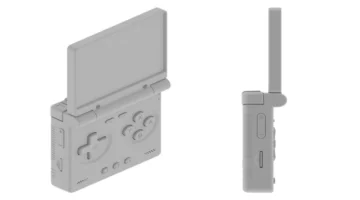 تصميم جديد Miyoo صدفي يظهر ببطارية قابلة للإزالة وميزات TrimUI